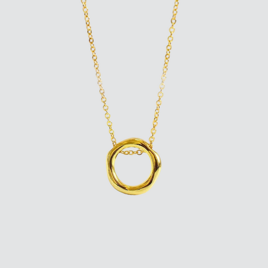 GEOMETRIC RING NECKLACE