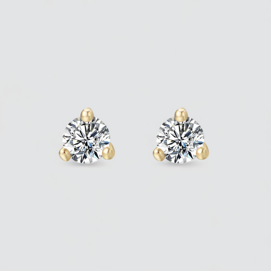 MINIMAL STONY EARRINGS