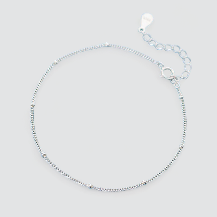 MINIMAL BEAD CHAIN BRACELET