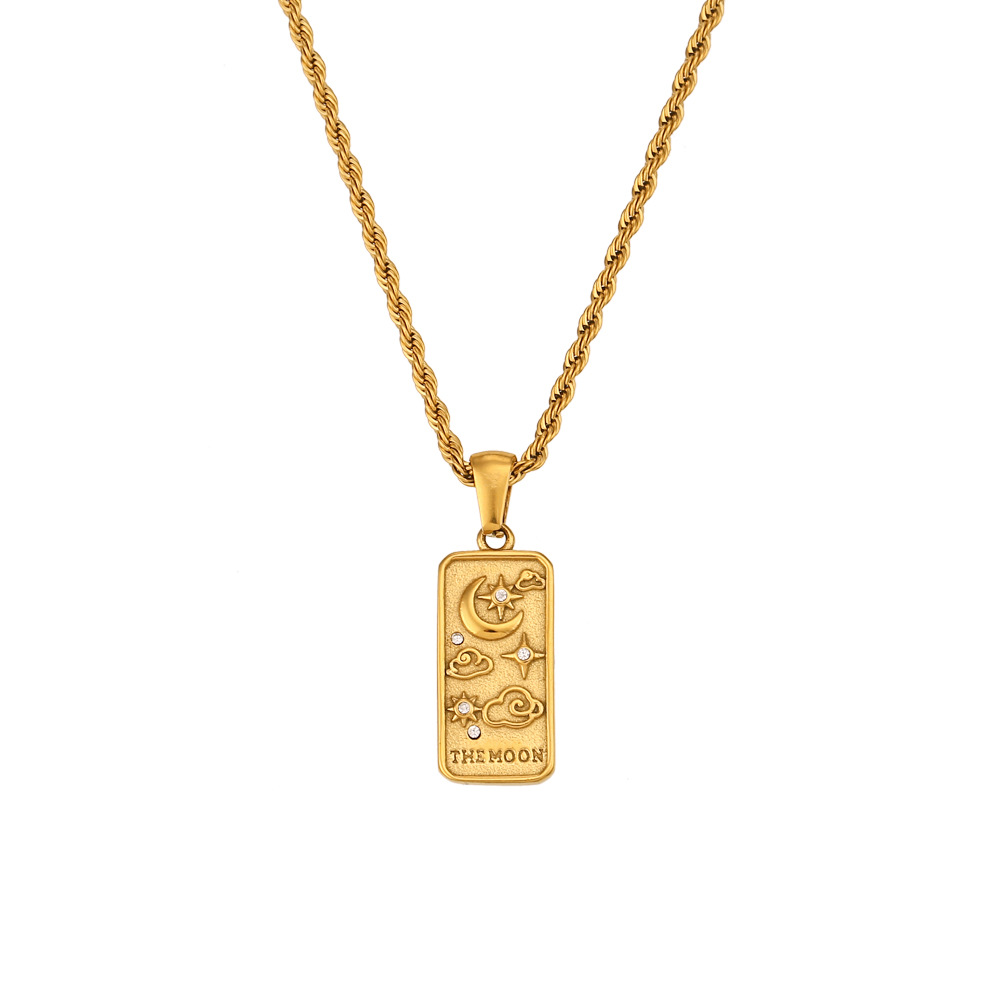 TAROT NO.2 NECKLACE - FLERA MOTIV