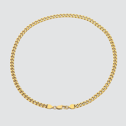 FLATY CURB CHAIN NECKLACE