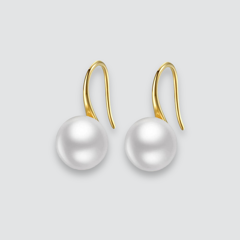 CLASSIC PEARL HOOK EARRINGS