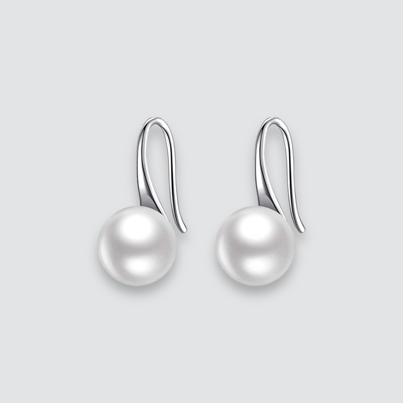 CLASSIC PEARL HOOK EARRINGS