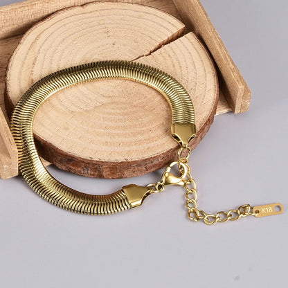 CHUNKY THE SNAKE CHAIN BRACELET