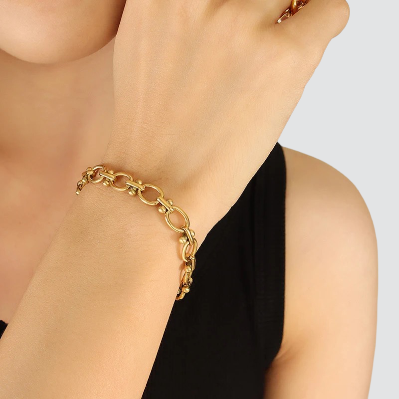 OVALY CHAIN BRACELET